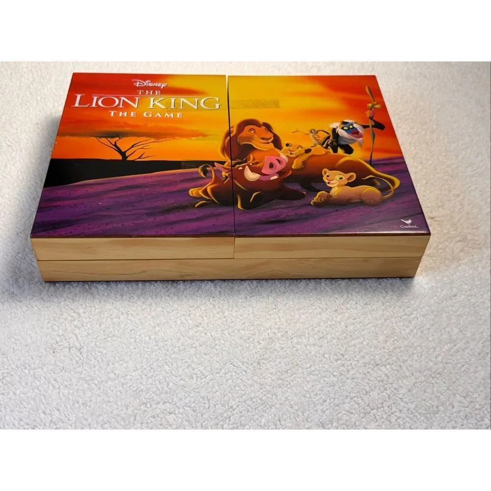 Disney The Lion King Board Game/Wood Retro Edition